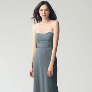 [NWT] Jenny Yoo Kylie Bridesmaid Dress in Mayan Blue, size 10